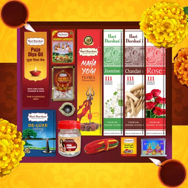 Hari Darshan Navratri Puja Collection kit de puja