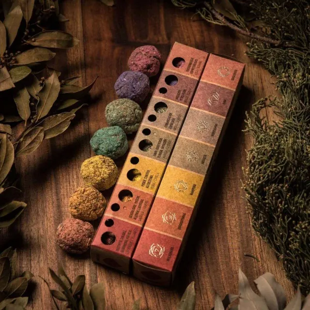 Sagrada Madre Linha Bombita 7 Chakras incenso 7 unidades