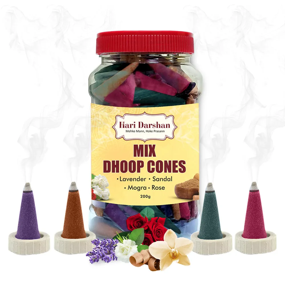 Hari Darshan Mix cones de incenso sortidos