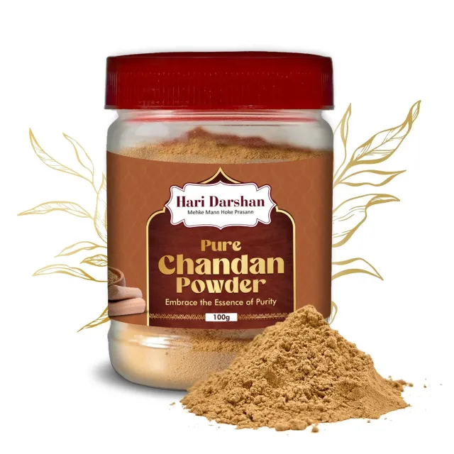 Hari Darshan Pure Chandan Powder pó de sândalo 100 g