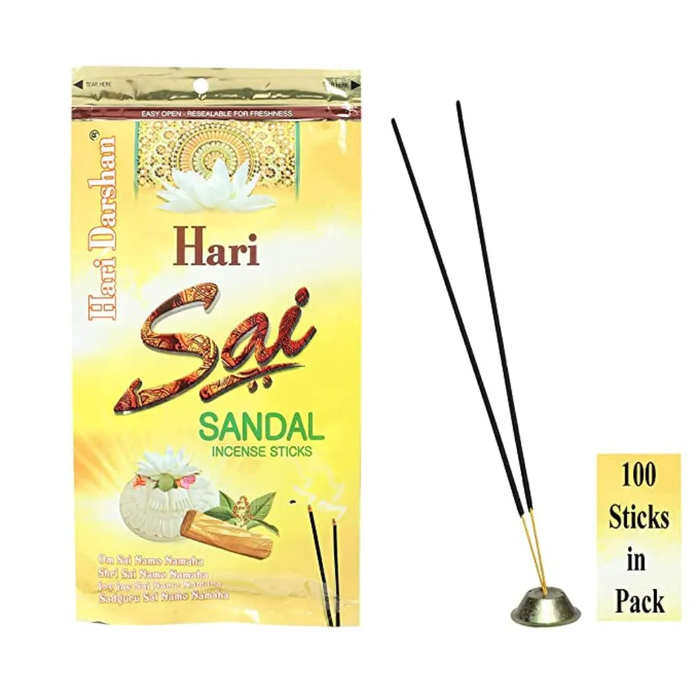 Hari Darshan Hari Sai Incenso Sândalo Rosa Pack 4