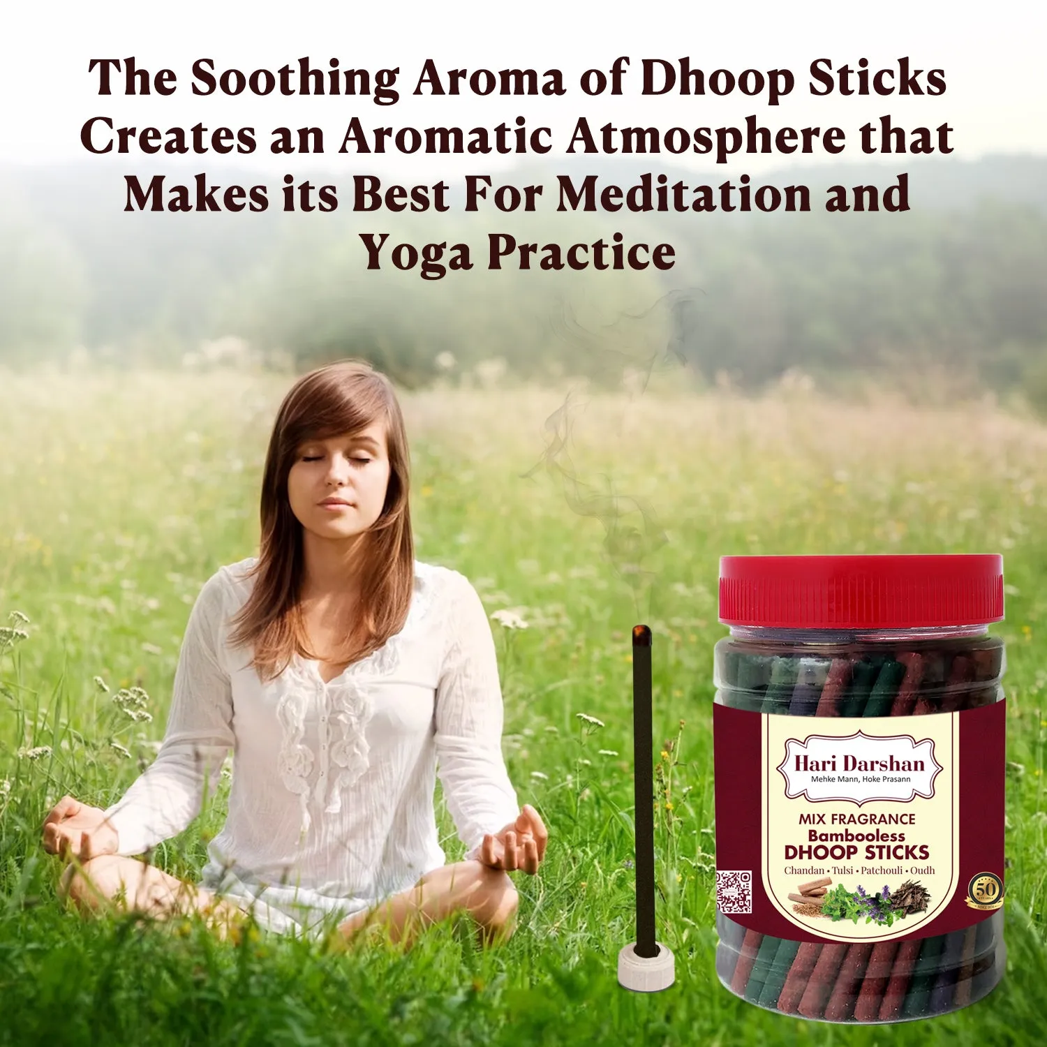 Hari Darshan dhoop sem bambu