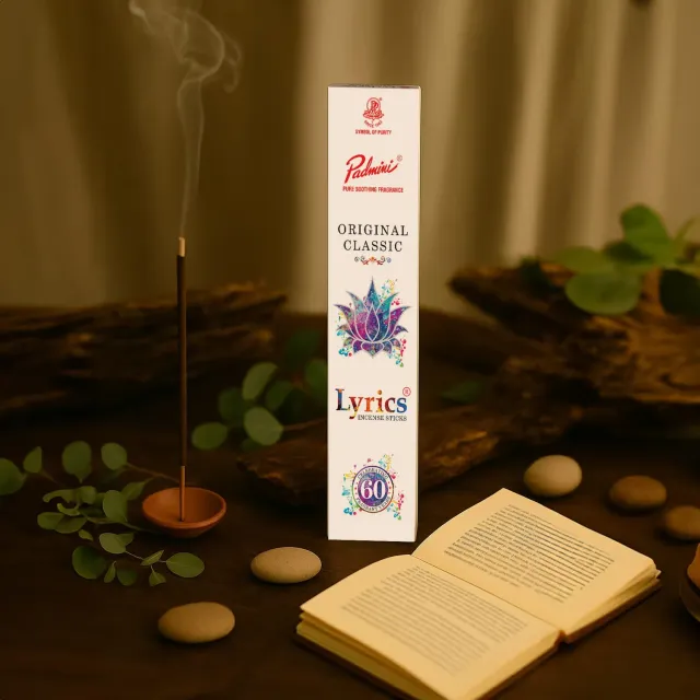 Padmini Lyrics Agarbatti pauzinhos incenso 100 amadeirado