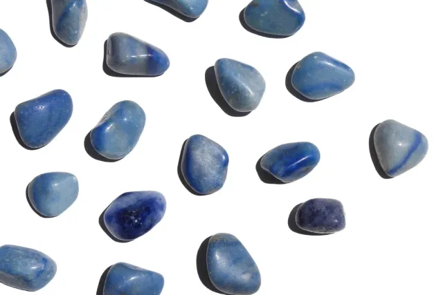 MoshCristais Quartzo Azul rolado calma