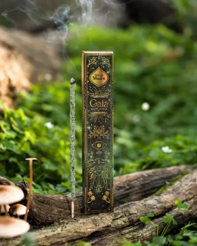 Sagrada Madre Blend Masala Gaia incenso 8 bastões naturais