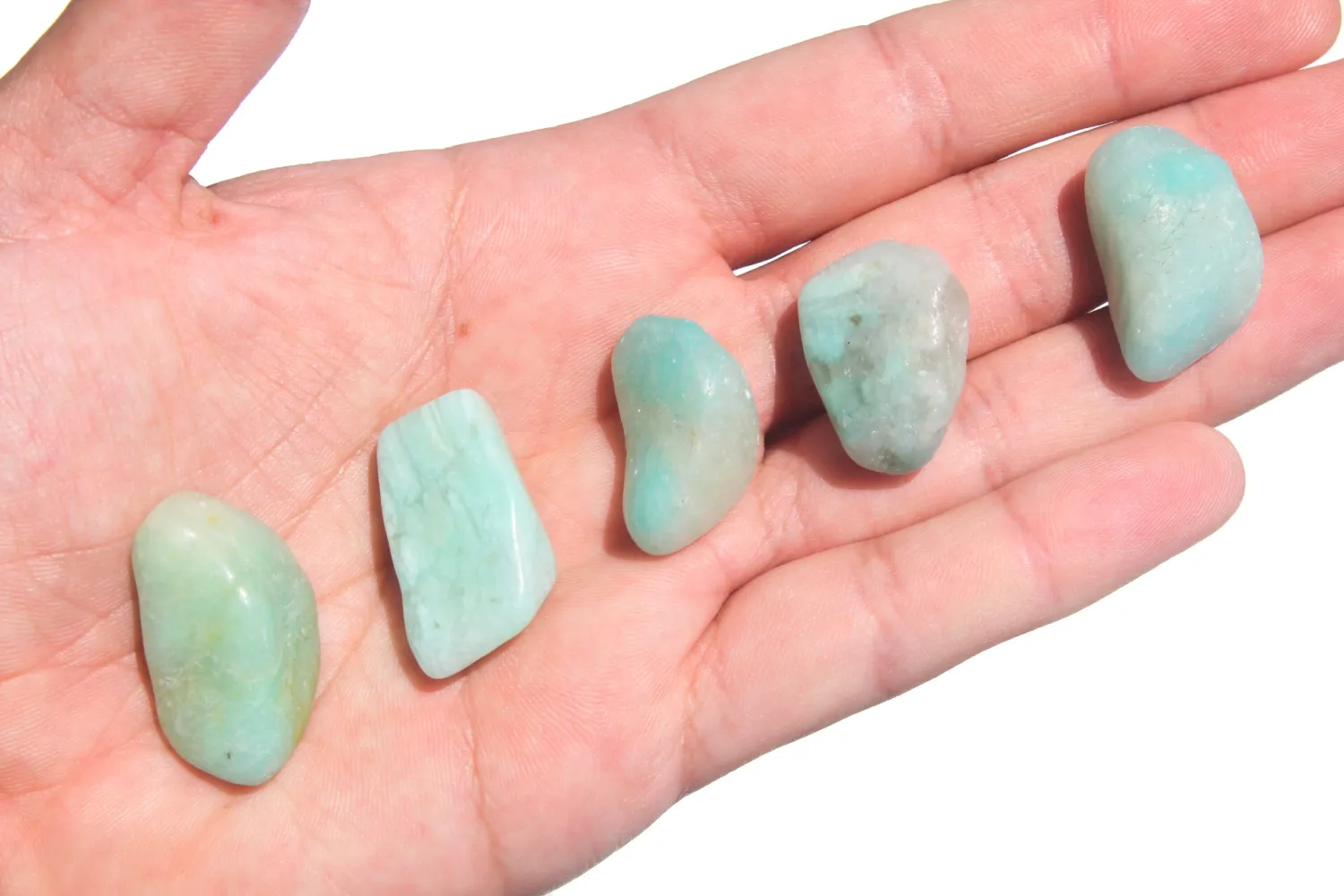 MoshCristais Amazonite Rolada Média