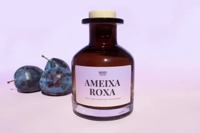 MoshCristais Difusor de Varetas Ameixa Roxa