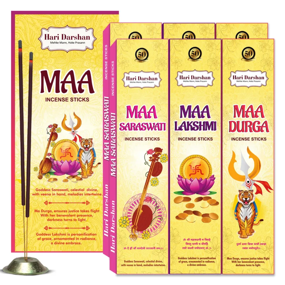 Hari Darshan Maa Premium Incenso Paus Devocionais