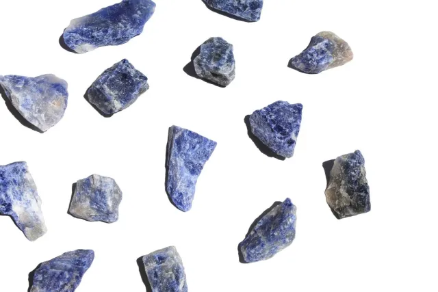MoshCristais Sodalite em Bruto pedra natural