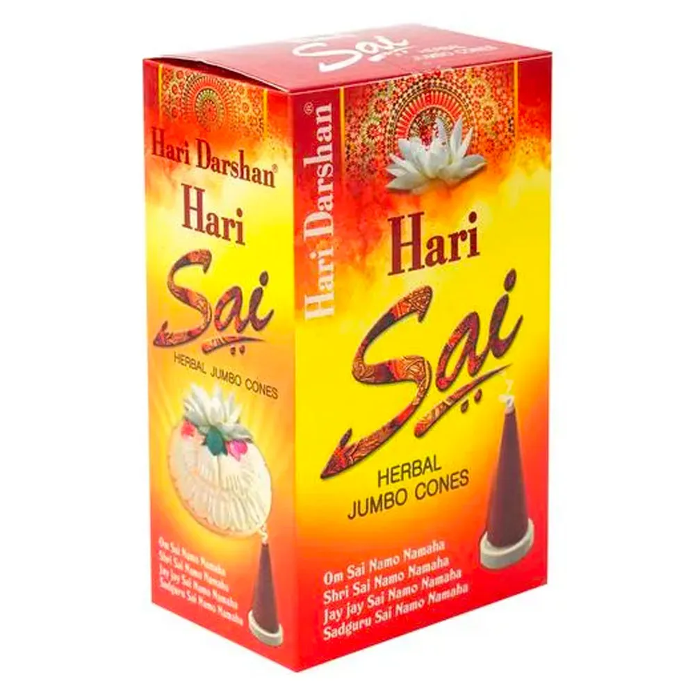 Hari Darshan Hari Sai Jumbo Dhoop Cones cones de incenso