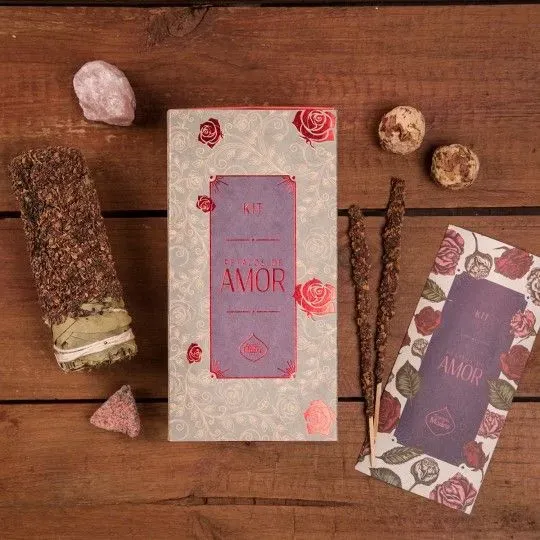 Sagrada Madre Pétalas de Amor kit amor