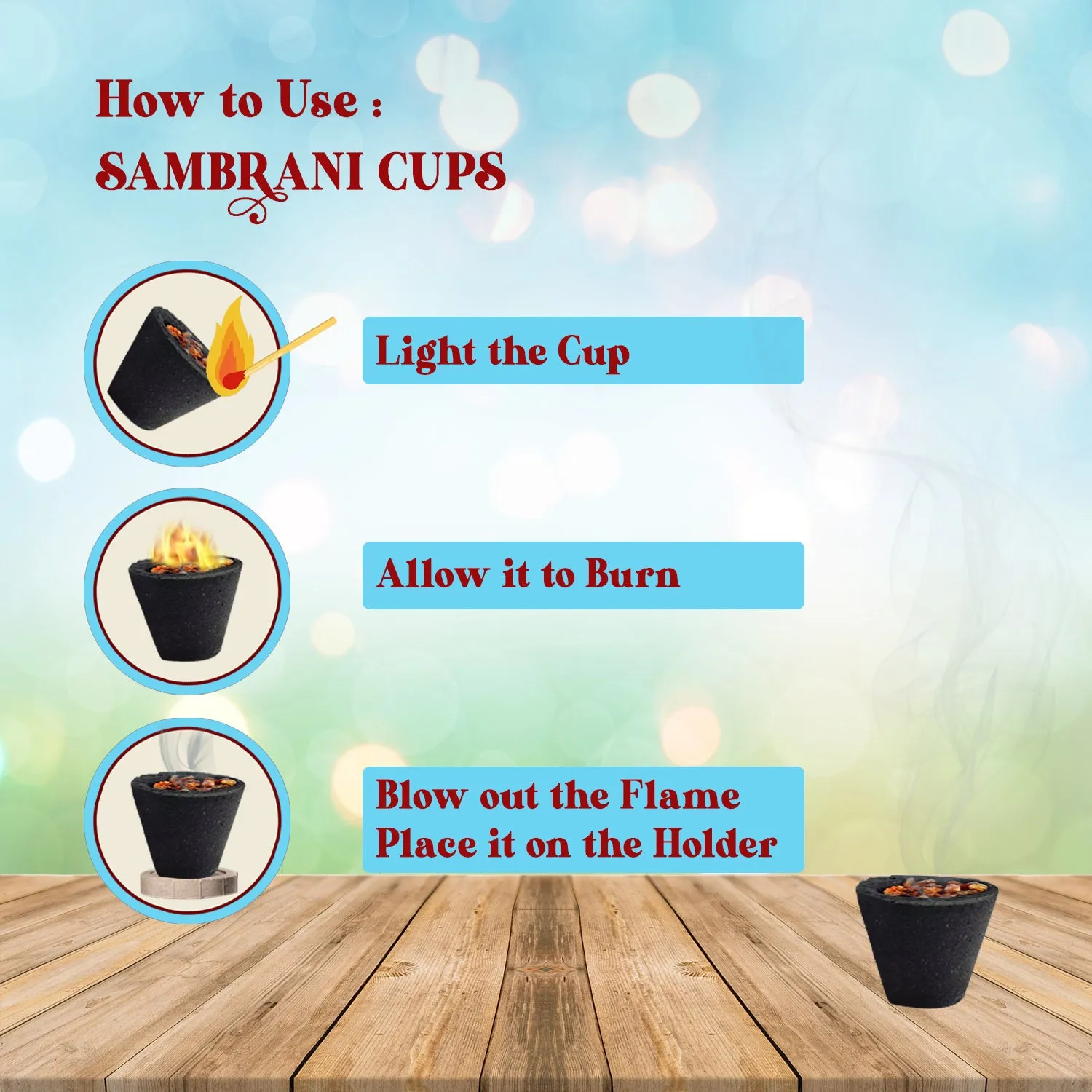 Hari Darshan Aaradhana Shree Ganesh Sambrani Havan Cup