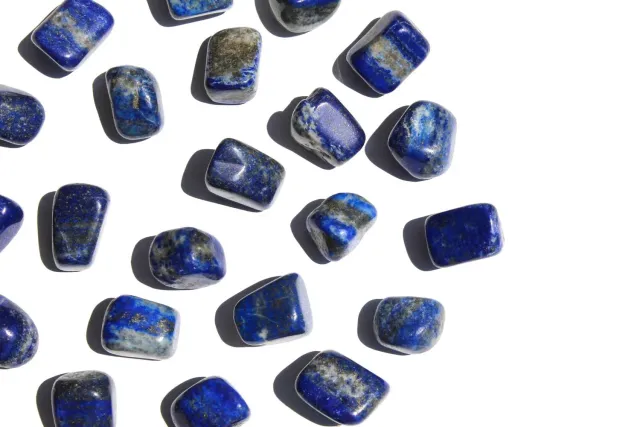 MoshCristais Lápis-lazúli Rolado Pequeno cristal