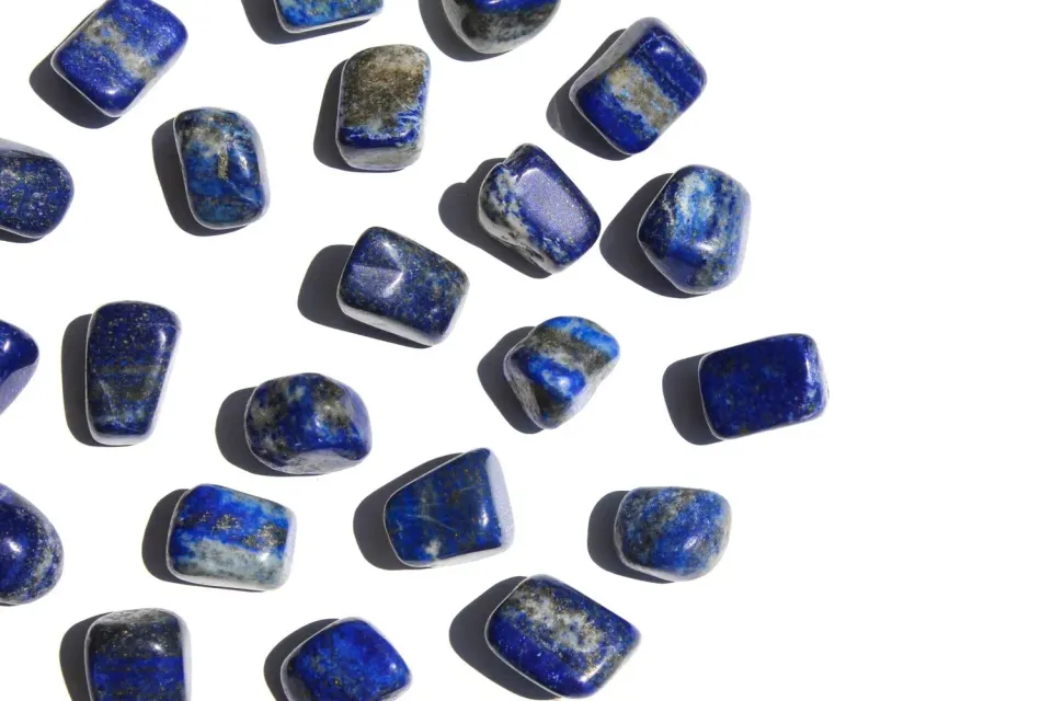 MoshCristais Lápis-lazúli Rolado Pequeno cristal