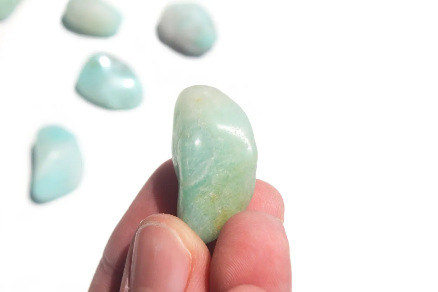 MoshCristais Amazonite Rolada Média