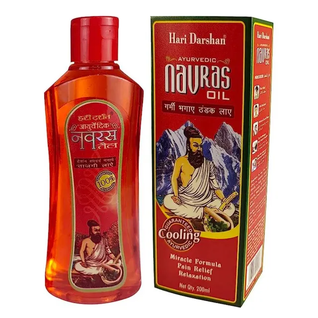 Hari Darshan Navras óleo capilar refrescante 200 ml
