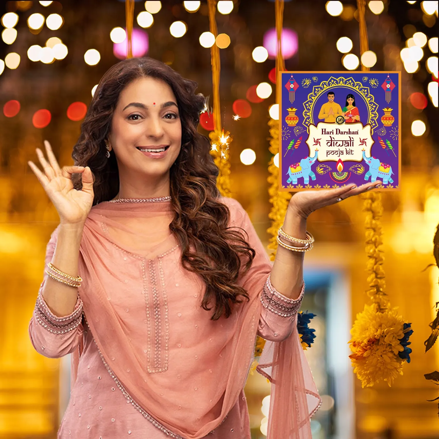 Hari Darshan Diwali Pooja Kit kit de puja