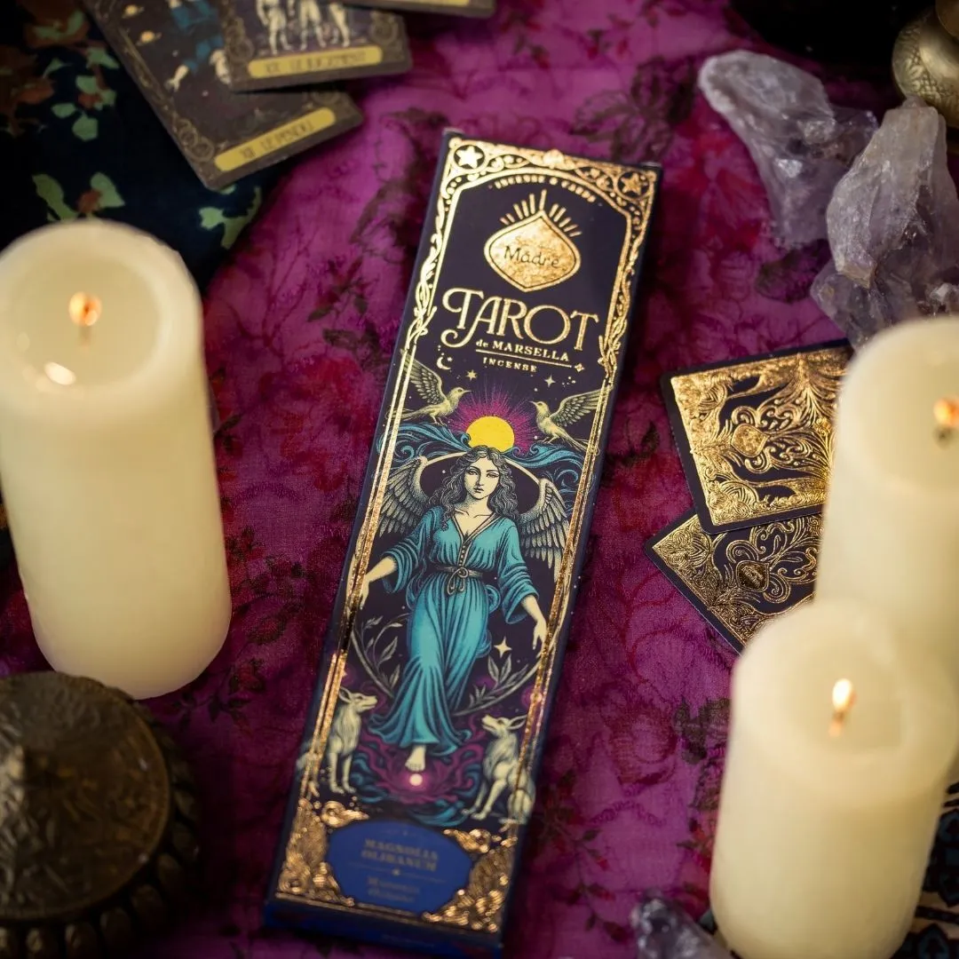 Sagrada Madre Tarot Marsella incenso