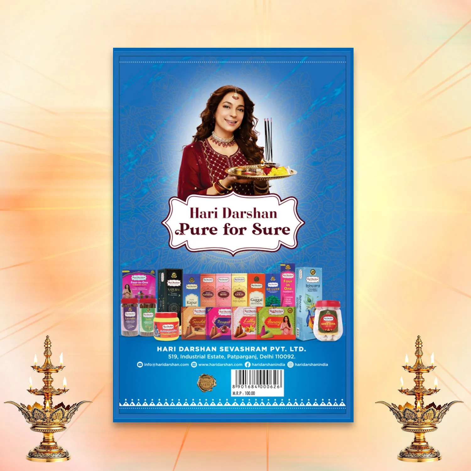 Hari Darshan Aarti Book livro de oracoes aartis e bhajans